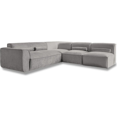 Miuform Светлосив ъглов диван (десен ъгъл) Flex Felix - Miuform (2077SO85)