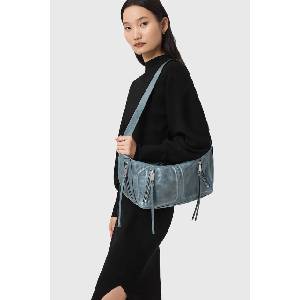 AllSaints чанта дамска от кожа JEAN (W131XE) - answear - 410,53 лв
