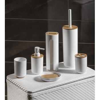 Aqualine snow WC štětka na postavení bílá 7582