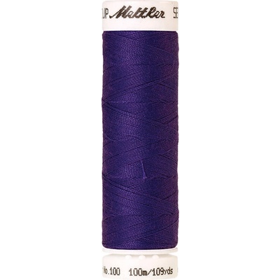 Nitě SERALON 100m na univerzální šití, polyester AMANN Mettler - více barev 6677: 0013 modrá