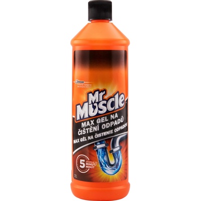 Mr. Muscle Max gel na čištění odpadů 1 l