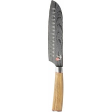 Masterpro Nůž Santoku TETSU 17,5 cm nerez dřevo BGMP-4168