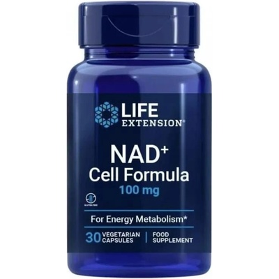 Life Extension NAD+ Cell Formula, Никотинамид рибозид, 100 mg, 30 капсули ЕС
