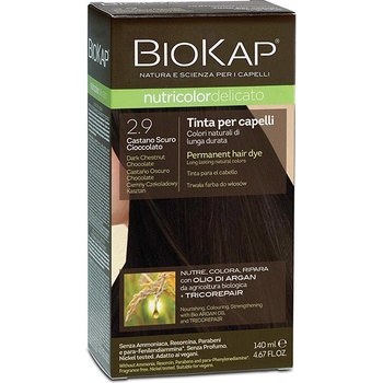 Biosline Biokap farba na vlasy 2.90 Kaštanovo čokoládová tmavá 140 ml