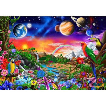 Image 1 of Bluebird Puzzle - Puzzle Cosmic Paradise - 1 000 piese