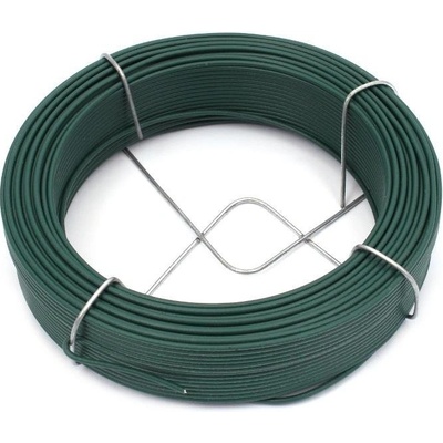 Drôt viazací zelený Zn+PVC 1,6mmx50 m RAL6005