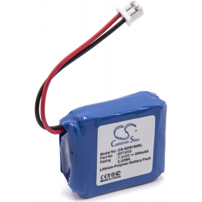 Batéria do obojku pre psa ako náhrada za Dogtra BP74RS - 300mAh 7,4V Li-Polymer