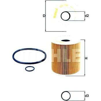 Knecht OX 156D1 Olejový filter