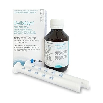DeflaGyn aplikačná súprava vaginálny gél 150 ml + 2 aplikátory