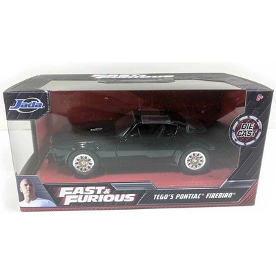 Jada Pontiac Tego's Firebird Trans-am 1977 Fast & Furious Iv Black 1:32