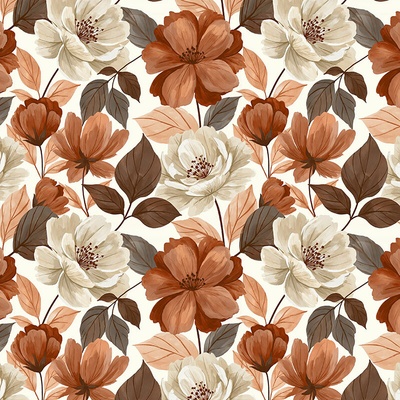 Takoy Funkčný úplet s počesom light Flowers chocolate