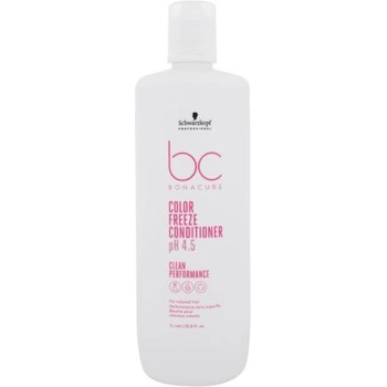 Schwarzkopf BC Bonacure Color Freeze pH 4.5 Conditioner 1000 ml балсам за ярък цвят на боядисана коса за жени