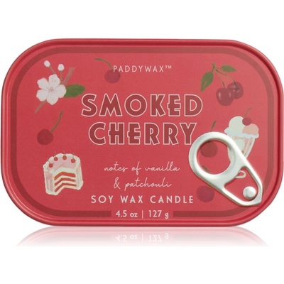 Paddywax Bistro Tin Smoked Cherry ароматна свещ в кутия 127 гр