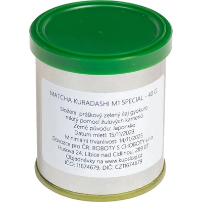Čajovna Setkání Matcha Kuradashi M1 Special 40 g