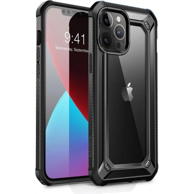 SUPCASE Противоударен Хибриден Калъф за iPhone 12/Pro, Supcase Exo Pro, Черен (843439134560)