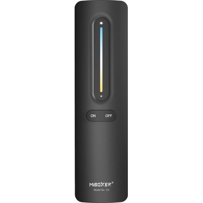 RF ovladač Mi-Light C3 pro jednobarevné a CCT LED pásky 1 zóna černý