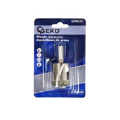 Diamantové korunkové vrtáky do dlažieb 25mm - GEKO G65025