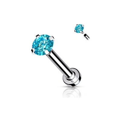 Šperky4U piercing do brady cartilage tragus LB1040Q-12082