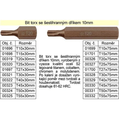 Triumf Torx T30 100-00328