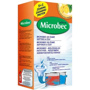 BROS Microbec do žúmp, septikov a ČOV 5 x 25g