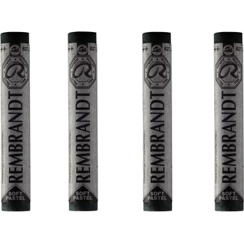 Rembrandt Soft Pastel sada suchých pastelov permanent green deep 7 4 ks