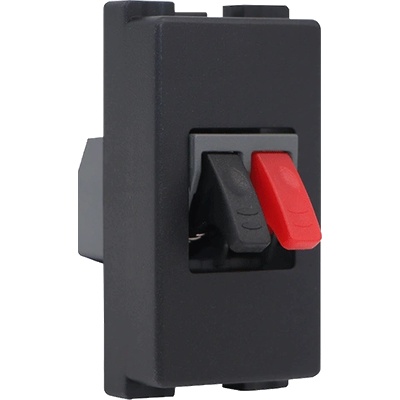 ELMARK Lecce АУДИО РОЗЕТКА АНТРАЦИТ (27021)