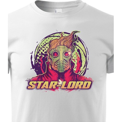 Dětské tričko Star Lord Bílá Canvas Bezvatriko.cz 2353