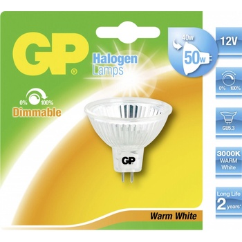 Gpbattery GP Lighting Halogen Reflector 35W 12V GU5.3 MR16 ESL 1500 cd