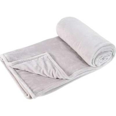 Deka O´Lala Pets De Luxe dvouvrstvá stříbrná 200x155