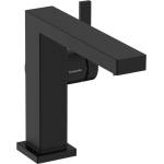 Hansgrohe Tecturis E - Смесител за мивка с изпразнител Push-Open, CoolStart, EcoSmart, черен мат 73020670 (73020670)