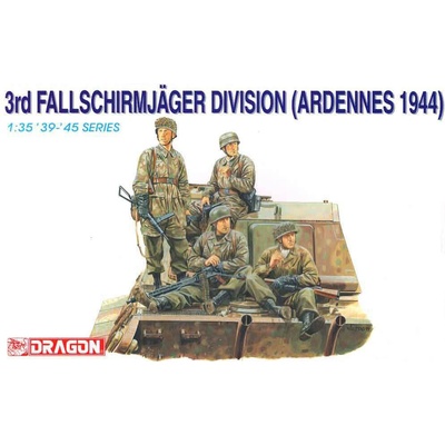 Dragon 3rd Fallschirmjager Division Ardennes 1944 1:35