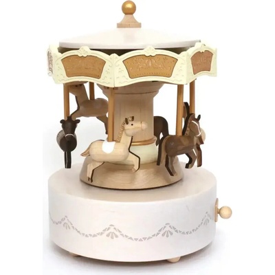 Wooderful life Hudobná skrinka Carousel