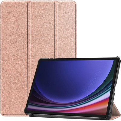 Techsuit Foldpro ochranné pouzdro pro Samsung Galaxy Tab S9 S9 FE KF2317023 zlaté růžové