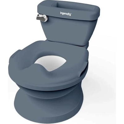 Ingenuity Toaleta dětská se zvukem My Size Růžová