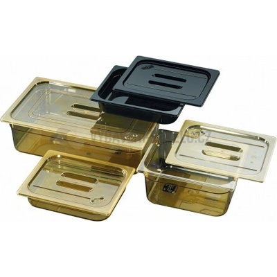 Viečko GN 1/4 plné polyethersulfon 26,5 x 16,2 cm 3122023