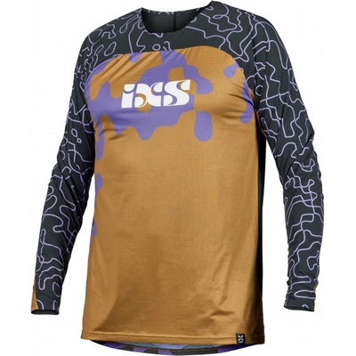 iXS Trigger MX 2.0 hnedá/fialová/čierna