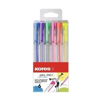 Kores K11 Pen Neon 6 neónových farieb