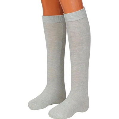 Дълги 3/4 чорапи в резедав меланж