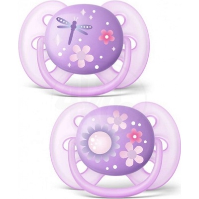 Philips AVENT Ultrasoft silikónový ružová sovička