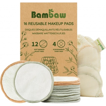 Bambaw bambusové odličovací tamponky 16 ks