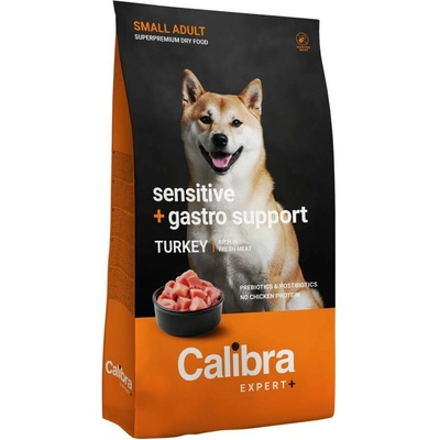 Calibra Dog Expert+ Adult Small Sensitive & Gastro Support 1,5 kg