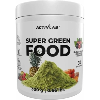 Activlab Super Green Food čierne ríbezle brusnice 300 g