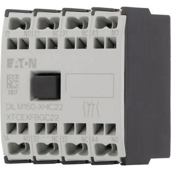 Image 1 of Eaton Допълнителен контакт EATON DILM150-XHIC22, 278046 - 4 полюса, Ith= 16 A, 2 N/O, 2 NC (278046)