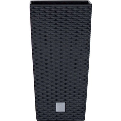Prosperplast Kvetináč Rato Champaing tmavo šedý, 29 cm