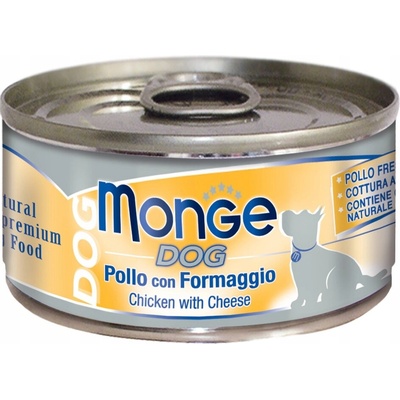 Monge Adult Dog Natural kuracie mäso so syrom 95 g