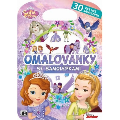 Omalovánky se samolepkami Sofie První