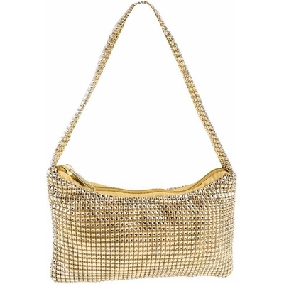 Kabelka 22x13 cm sv. zlatá