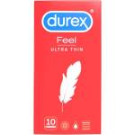 Durex 10 бр. Тънки презервативи Durex Feel Thin Ultra