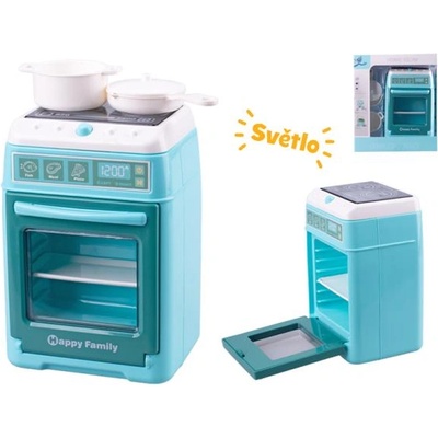 Mikro Печка 15x10см на батерии със светлина и аксесоари