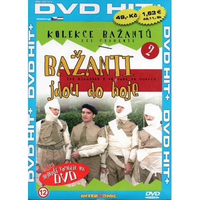 BAŽANTI: IDÚ DO BOJA - / pošetka, DVD DVD